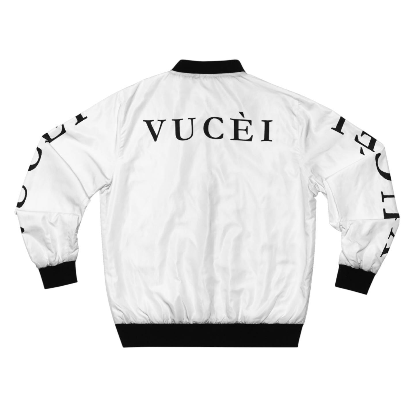 Copy of VUCÈI BLACK "Make It Happen" Bomber Jacket (AOP)